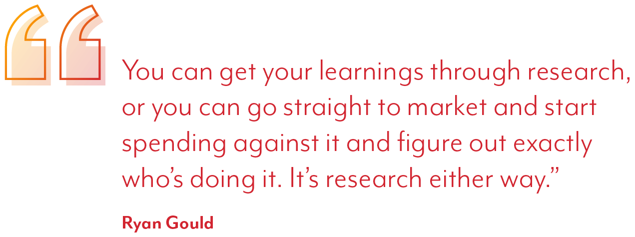 Recession Market Research Spend Ryan Gould Quote