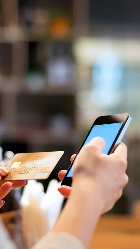 Early Warning Case Study, Typing a credit card into phone