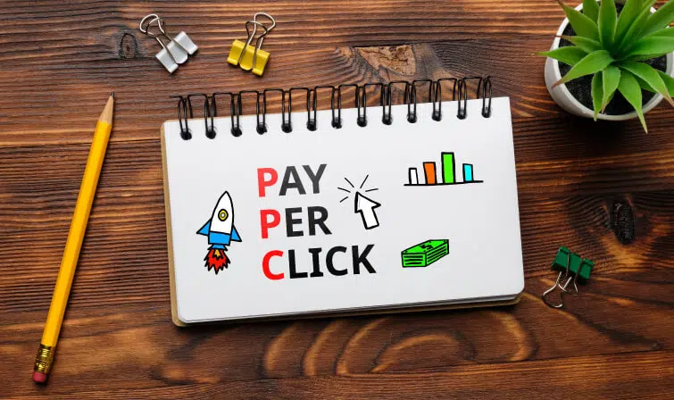 Pay per click note pad 